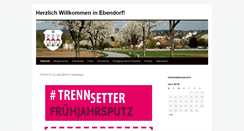 Desktop Screenshot of ebendorf.at